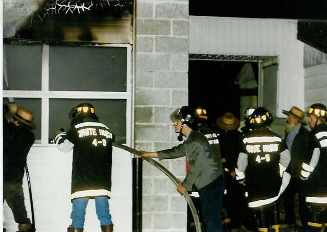 Fire at White Horse Machine...10/28/88